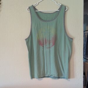 Rip Curl Mint Green Graphic Tank Top